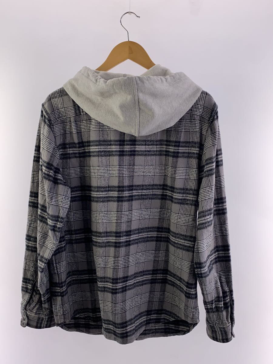【中古】Supreme◆長袖シャツ/M/コットン/GRY【メンズウェア】