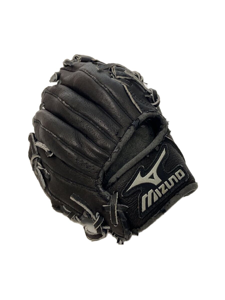 【中古】MIZUNO◆野球用品/右利き用/キッズ/ミズノ/グローブ/ブラック/黒/【スポーツ】