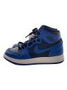 【中古】NIKE◆ハイカットスニーカー_575441-404/22.5cm/BLU/レザー【シューズ】(4)