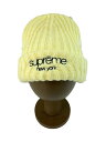 【中古】Supreme◆ニットキャップ/--/CRM/メンズ【服飾雑貨他】