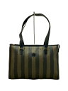 【中古】FENDI◆フェンディ/トートバッグ/ペカン柄/難有【バッグ】