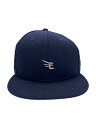 【中古】NEW ERA◆ベースボールキャップ/FREE/ウール/ネイビー/楽天イーグルス/E/メタルロゴプレート【服飾雑貨他】