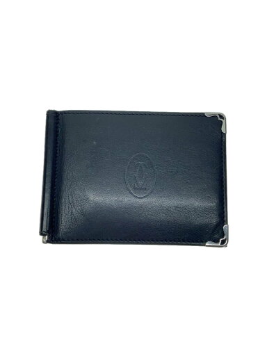 【中古】Cartier◆2つ折り財布/レザー/BLK/無地/メンズ/L3001371【服飾雑貨他】 【中古】Cartier◆2つ折り財布/レザー/BLK/無地/メンズ/L3001371【服飾雑貨他】