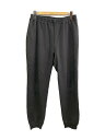 【中古】Graphpaper◆ボトム/1/コットン/GRY/無地/GU241-70197B/24SS【メンズウェア】