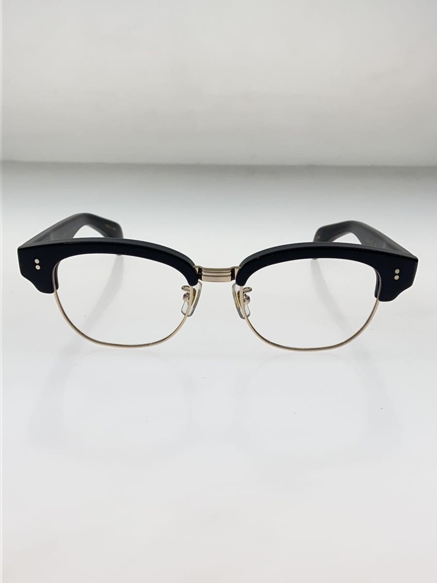 DIOR - 【中古】越前國甚六作/メガネ/ブロウ/セルロイド/BLK/CLR/メンズ/JN-0031【服飾雑貨他】