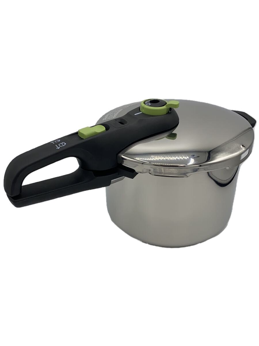 【中古】T-fal◆圧力鍋/P2580704/Secure Trendy/片手式圧力鍋/6.2L/4~6人用【キッチン用品】