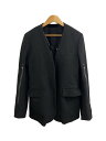 【中古】TAKAHIROMIYASHITA TheSoloist.◆18AW/ジャケット/46/ポリエステル/BLK【メンズウェア】