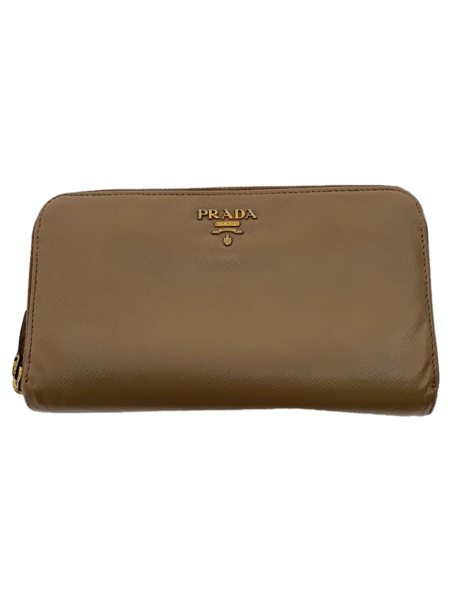 Clothing Accessories (Caps, Ties, Belts) - 【中古】PRADA◆長財布/レザー/PNK/レディース【服飾雑貨他】