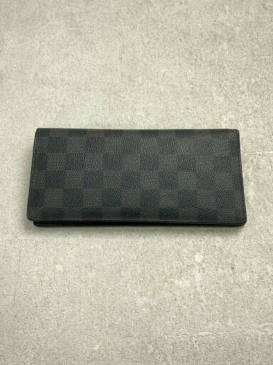【中古】LOUIS VUITTON◆ポルト・フォイユ・ブラザ_ダミエ・グラフィット_BLK/PVC/BLK/総柄/メンズ【服飾雑貨他】 【中古】LOUIS VUITTON◆ポルト・フォイユ・ブラザ_ダミエ・グラフィット_BLK/PVC/BLK/総柄/メンズ【服飾雑貨他】