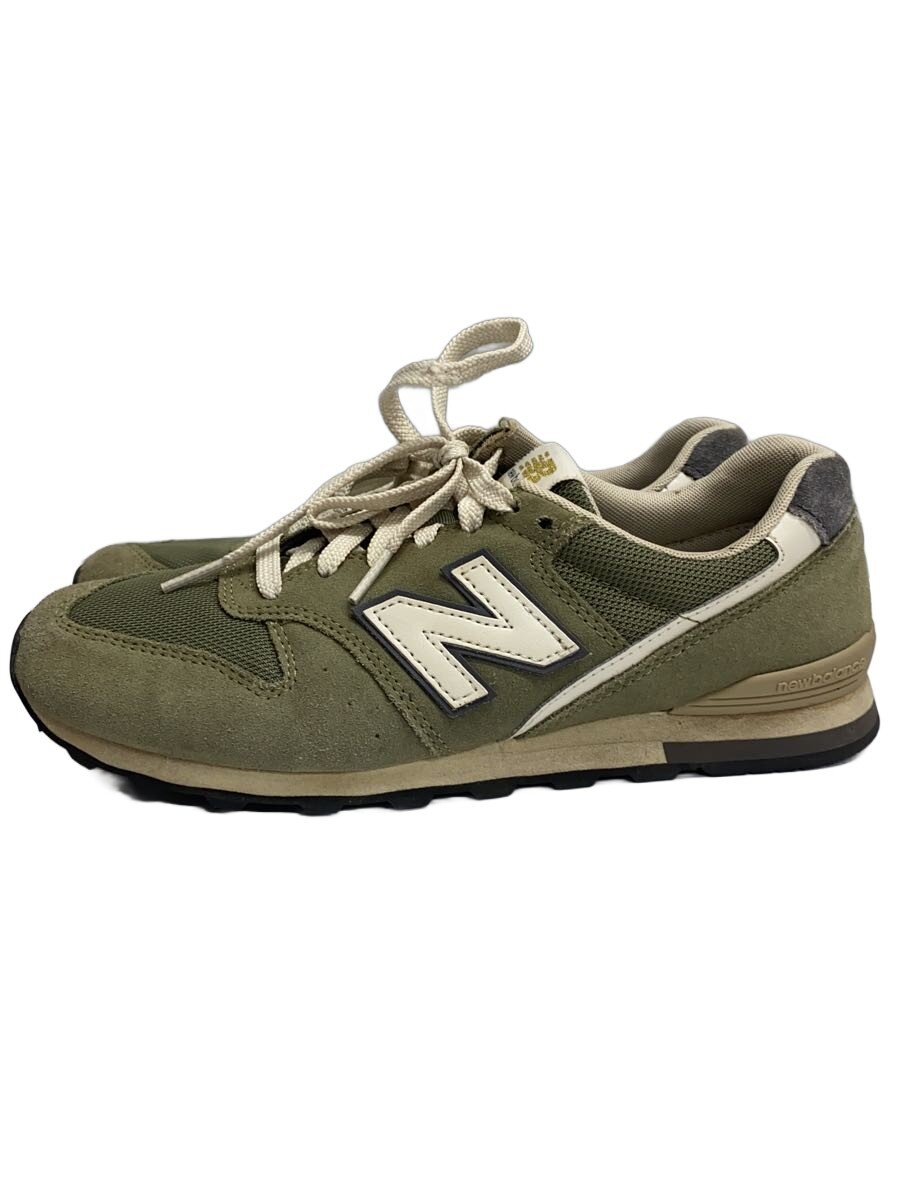 【中古】NEW BALANCE◆WL996/カーキ/25.5cm/KHK【シューズ】