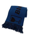 【中古】Blackeyepatch◆マフラー/--/BLU/メンズ【服飾雑貨他】