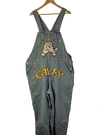 【中古】GALFY◆オーバーオール/FREE/コットン/インディゴ/ストライプ/142067【メンズウェア】 【中古】GALFY◆オーバーオール/FREE/コットン/インディゴ/ストライプ/142067【メンズウェア】