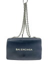 BALENCIAGA◆ショルダーバッグ/レザー/BLK/502027・1000・Z・568024