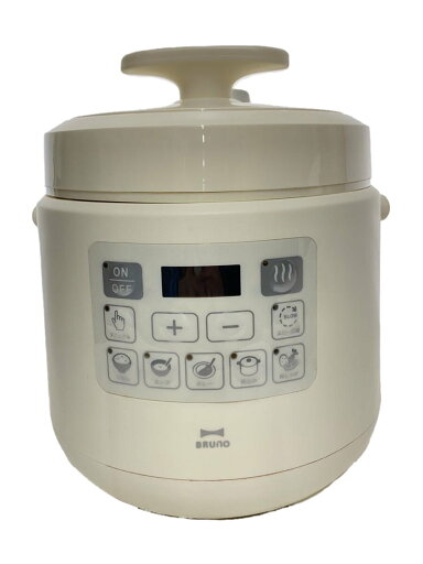 【中古】BRUNO◆マルチ圧力クッカー/電気圧力鍋/BOE058-IV/調理家電その他【家電・ビジュアル・オーディオ】 【中古】BRUNO◆マルチ圧力クッカー/電気圧力鍋/BOE058-IV/調理家電その他【家電・ビジュアル・オーディオ】