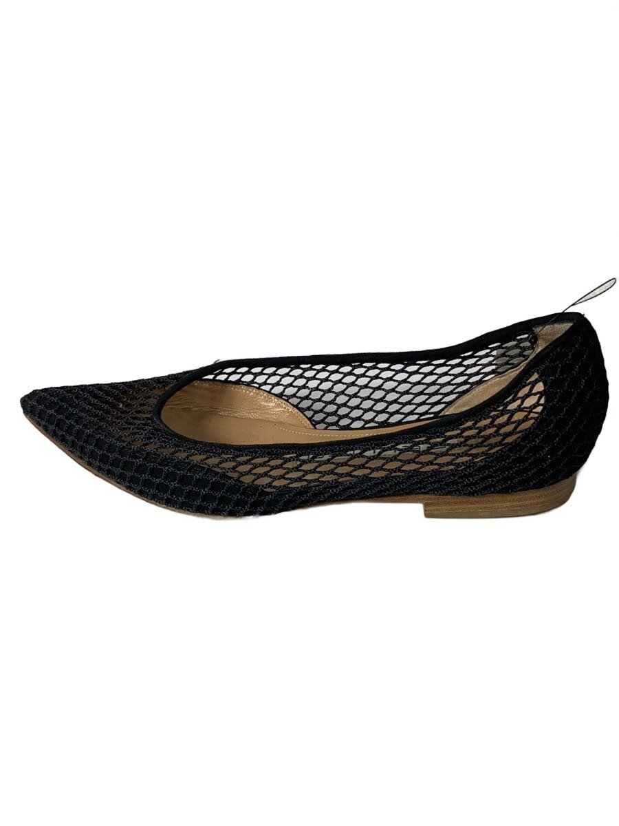 Ballet Shoes - 【中古】PELLICO◆メッシュフラットパンプス/36.5/BLK【シューズ】