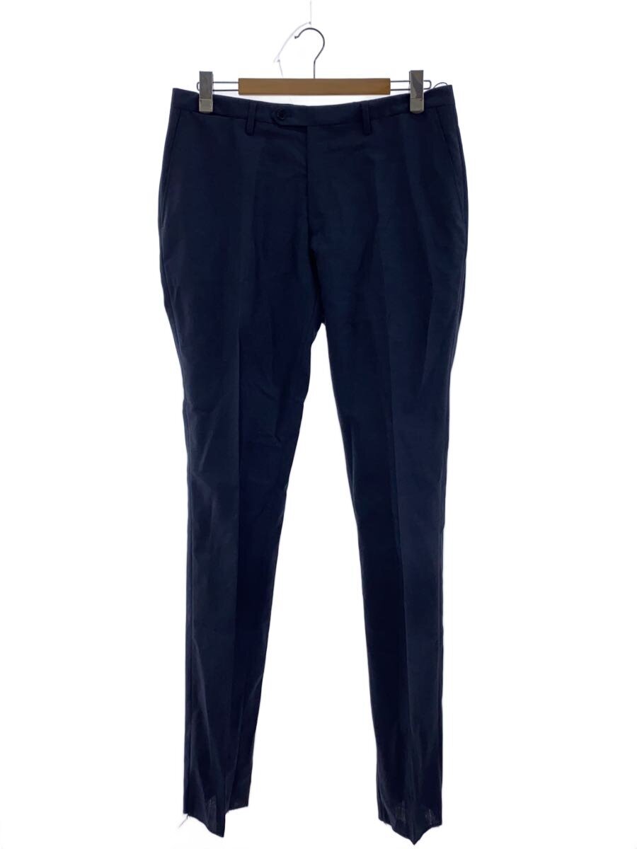 District UNITED ARROWS◆スラックスパンツ/50/ウール/NVY/無地/1121-273-2157/ネイビー/? NULL ?