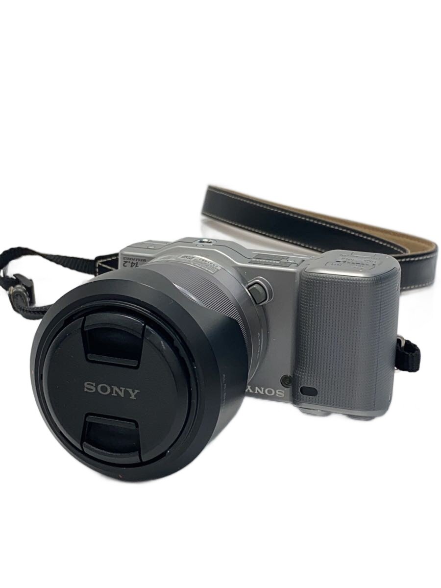 【中古】SONY◆デジタル一眼カメラ α NEX-5D ダブルレンズキット [ゴールド]//【カメラ】