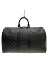 【中古】LOUIS VUITTON◆キーポル・バンドリエール45_モノグラム・エクリプス_BLK/M40569/DU0189【バッグ】