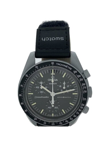 【中古】OMEGA◆OMEGA×SWATCH_ムーンスウォッチ_ミッショントゥザムーン_QZ_CE/ナイロン_42mm/アナログ/ナイ【服飾雑貨他】 【中古】OMEGA◆OMEGA×SWATCH_ムーンスウォッチ_ミッショントゥザムーン_QZ_CE/ナイロン_42mm/アナログ/ナイ【服飾雑貨他】