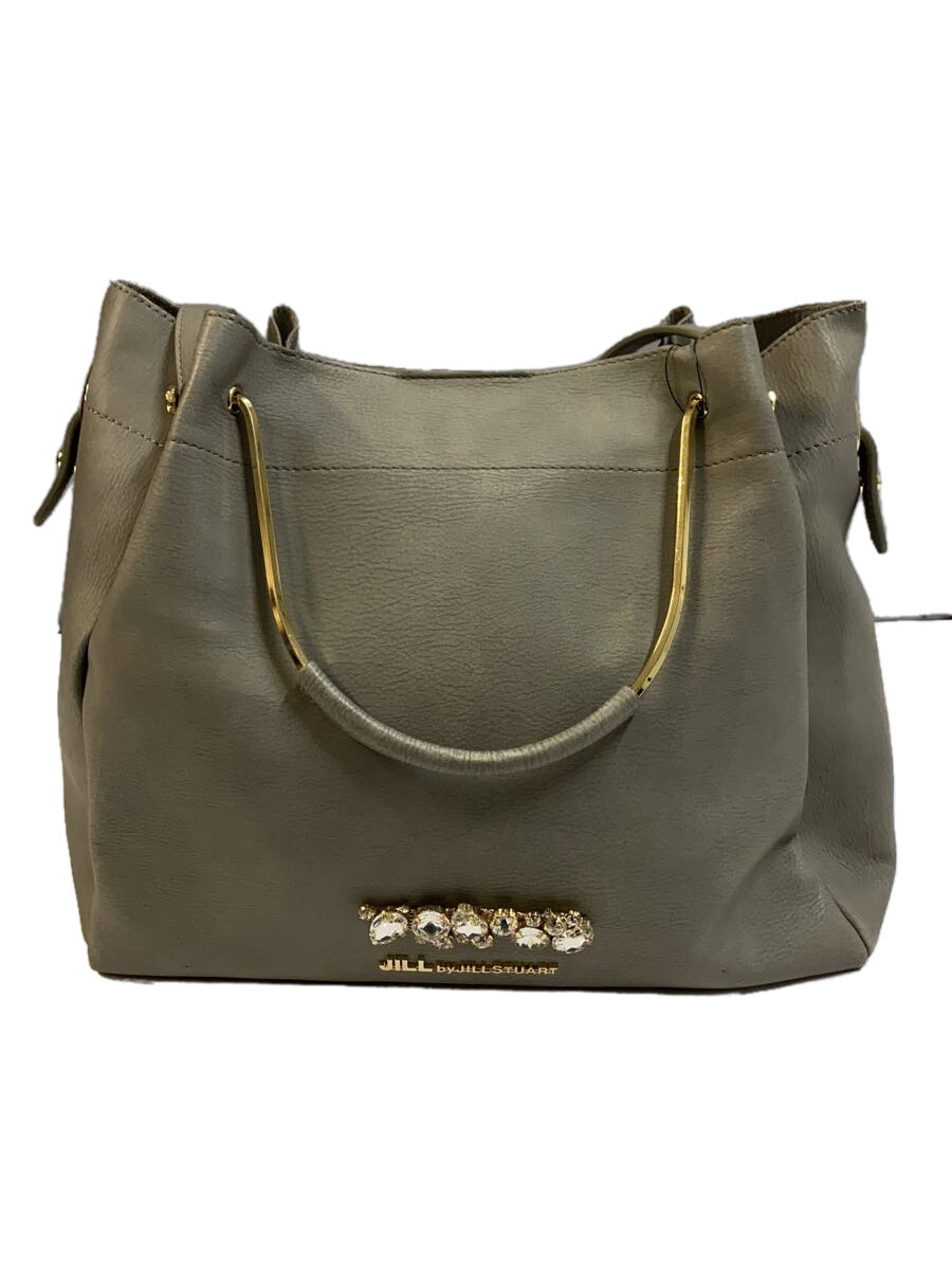 【中古】JILL by JILLSTUART◆バッグ/--/GRY【バッグ】