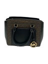 【中古】MICHAEL KORS◆トートバッグ/--/BRW/総柄/30T9GP9M2B【バッグ】(4)