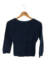 【中古】PRADA◆MOHAIR BLEND JUMPER/セーター(厚手)/38/モヘア/NVY/無地/X02JF【レディースウェア】