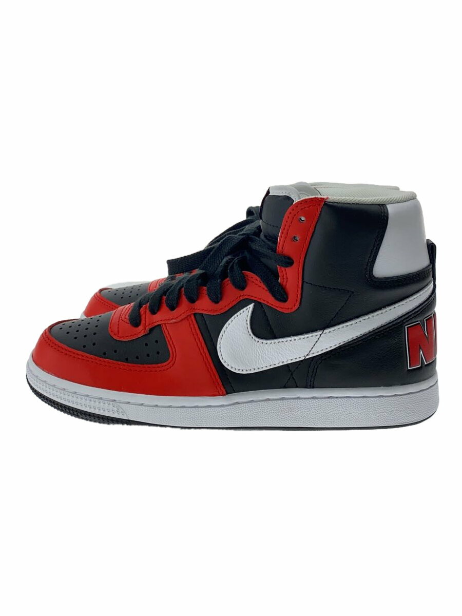 【中古】NIKE◆TERMINATOR HIGH_ターミネーター ハイ/26cm/レッド/FN4442-001//【シューズ】