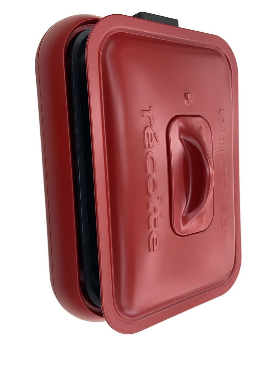 【中古】recolte◆調理器具その他/RED/ホットプレート【キッチン用品】