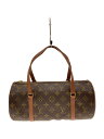 【中古】LOUIS VUITTON◆1)パピヨン30_モノグラム・キャンバス_BRW/PVC/BRW【バッグ】