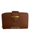 【中古】FOSSIL◆2つ折り財布/レザー/BRW/無地/レディース【服飾雑貨他】(4)