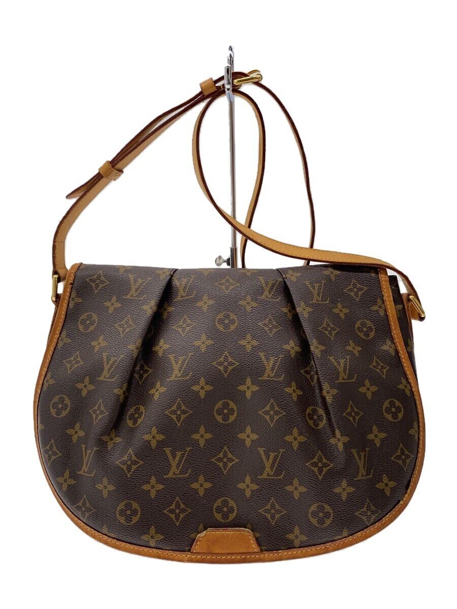 【ブランド】LOUIS VUITTON 【ブランドカナ】ルイヴィトン 【型番】M40473 【程度】C 【サイズ】 【メインカラー】ブラウン 【素材・生地】PVC（ビニール） 【キーワード】　　 2024/11/26 セカンドストリート京都上鳥羽店【2079】【中古】LOUIS VUITTON◆メニルモンタンMM_モノグラム・キャンバス_BRW/PVC/BRW【バッグ】 ブランド LOUIS VUITTON 型番 M40473 カラー ブラウン 柄 素材・生地 PVC（ビニール）>色・素材について サイズ >サイズ表示について 実寸（cm） 【バッグ】 マチ：8.5 / 高さ：25 / 幅：22-32 / 持ち手：/ 【その他】 その他サイズ：/ 商品は　セカンドストリート京都上鳥羽店の店頭にて販売しております。商品に関するお問合わせは、お電話(TEL:075-693-8671)にて、問合わせ番号：2320795559018をお伝えください。 配送方法やお支払い方法に関するお問い合わせは、サポートセンターまでご連絡をお願いします。 ※お電話の対応は営業時間内のみとなります。お問い合わせフォームでお問い合わせの際はご注文番号をご記入下さい