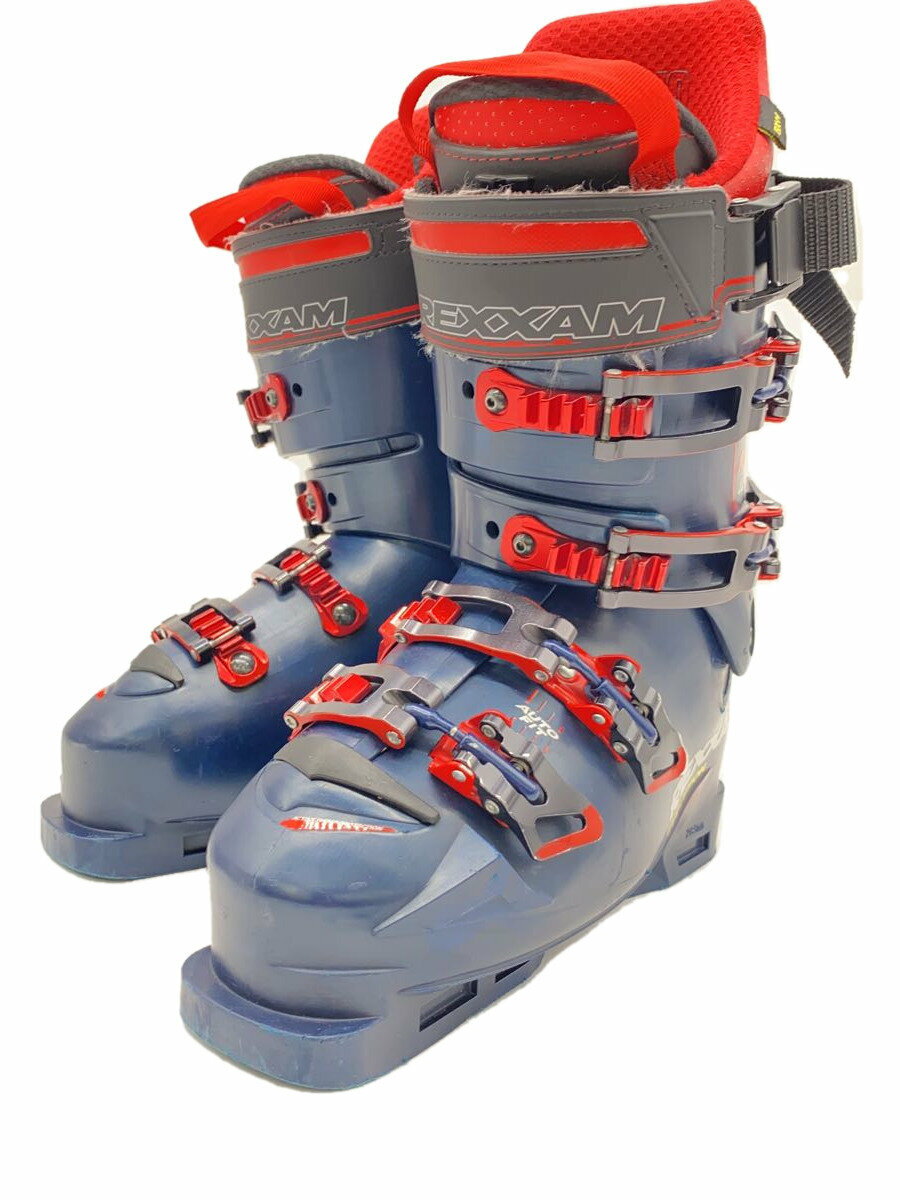 【中古】REXXAM◆スキーブーツ/NVY【スポーツ】