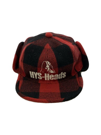 【中古】HYSTERIC GLAMOUR◆キャップ/FREE/ウール/RED/チェック/レディース/02233QH01//【服飾雑貨他】 【中古】HYSTERIC GLAMOUR◆キャップ/FREE/ウール/RED/チェック/レディース/02233QH01//【服飾雑貨他】