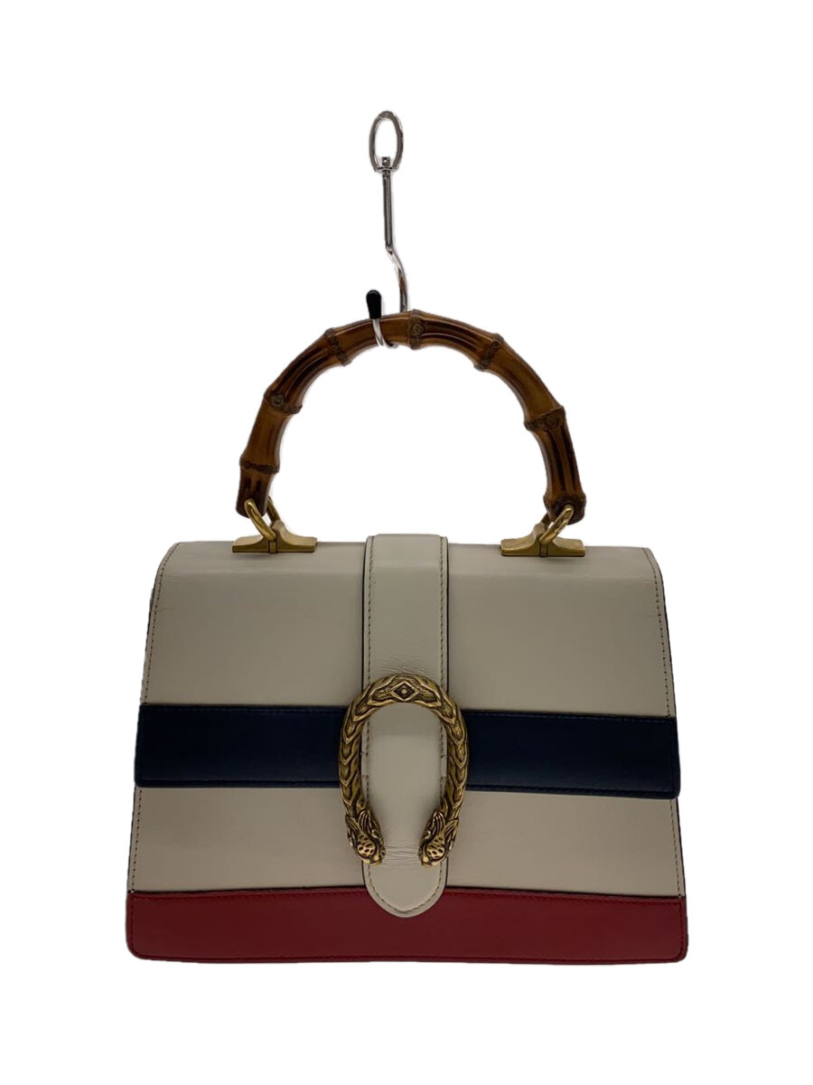 【中古】GUCCI◆ハンドバッグ_デュオニソス_バンブー/レザー/マルチカラー【バッグ】