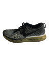 【中古】NIKE◆FLYKNIT MAX/フライニットマックス/グレー/620469-102/27cm/GRY【シューズ】