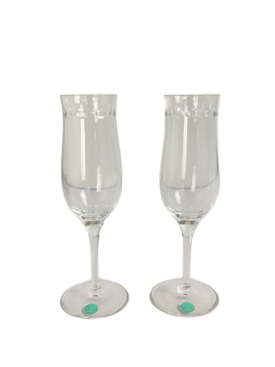 【中古】TIFFANY&Co.◆スウィング/シャンパン/グラス/2点セット/CLR//【キッチン用品】