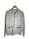 【中古】crepuscule◆カーディガン(薄手)/1/コットン/2101-006【メンズウェア】