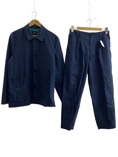 【中古】PS Paul Smith◆セットアップ/L/コットン/NVY/チェック/PY-BM-83943【メンズウェア】 【中古】PS Paul Smith◆セットアップ/L/コットン/NVY/チェック/PY-BM-83943【メンズウェア】
