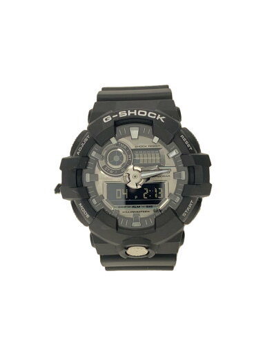 【中古】CASIO◆クォーツ腕時計/デジアナ/ラバー/SLV/BLK/SS/GA-710-1AJF【服飾雑貨他】 【中古】CASIO◆クォーツ腕時計/デジアナ/ラバー/SLV/BLK/SS/GA-710-1AJF【服飾雑貨他】