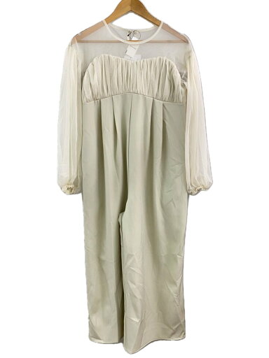 【中古】ANDREA&Co./オールインワン/M/ポリエステル/BEG【レディースウェア】 【中古】ANDREA&Co./オールインワン/M/ポリエステル/BEG【レディースウェア】