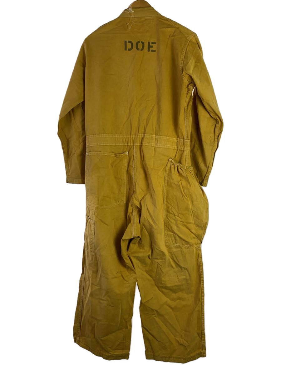 【中古】UNIVERSAL OVERALL◆オールインワン/38/コットン/YLW/Stone Cutter/USA製【メンズウェア】