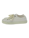 【中古】Maison Margiela◆タビスニーカー/ローカットスニーカー/--/WHT/キャンバス【シューズ】