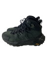 【中古】HOKA ONE ONE◆GTX KAHA 2 MID/トレッキングブーツ/25.5cm/GRN/1123155【シューズ】