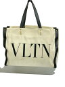 【中古】VALENTINO◆トートバッグ/--/CRM【バッグ】