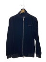 【中古】LAST NEST◆VELOUR EMBROIDERY TRACK JACKET/ジャケット/L/ポリエステル/BLK【メンズウェア】