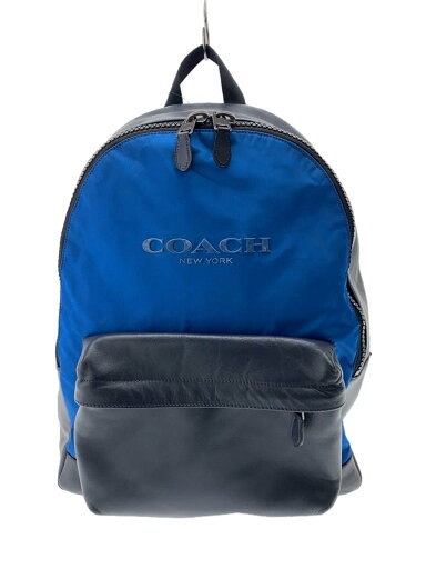 【中古】COACH◆リュック/--/BLU/F59321【バッグ】 【中古】COACH◆リュック/--/BLU/F59321【バッグ】