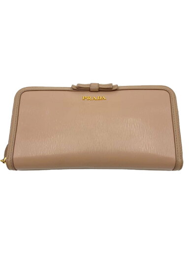 【中古】PRADA◆プラダ/長財布/レザー/PNK/レディース【服飾雑貨他】 【中古】PRADA◆プラダ/長財布/レザー/PNK/レディース【服飾雑貨他】