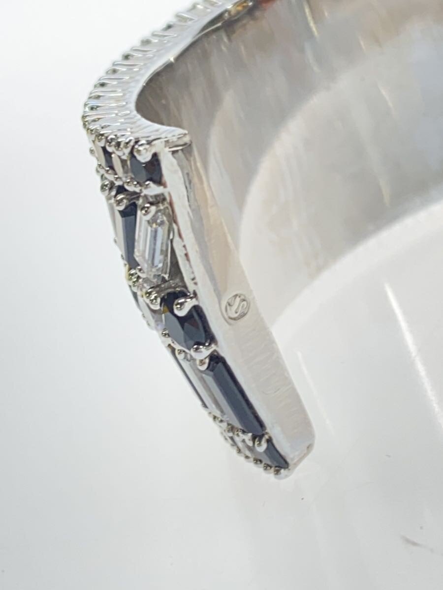 2nd STREET 楽天市場店の【中古】Swarovski◆Hyperbola Cuff バングル シルバー ブラック/5615330【服飾雑貨他】｜アングル2