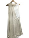 【中古】IRENE◆ノースリーブワンピース/36/コットン/IVO/18S85002/ IRENE アイレネ【レディースウェア】(4)