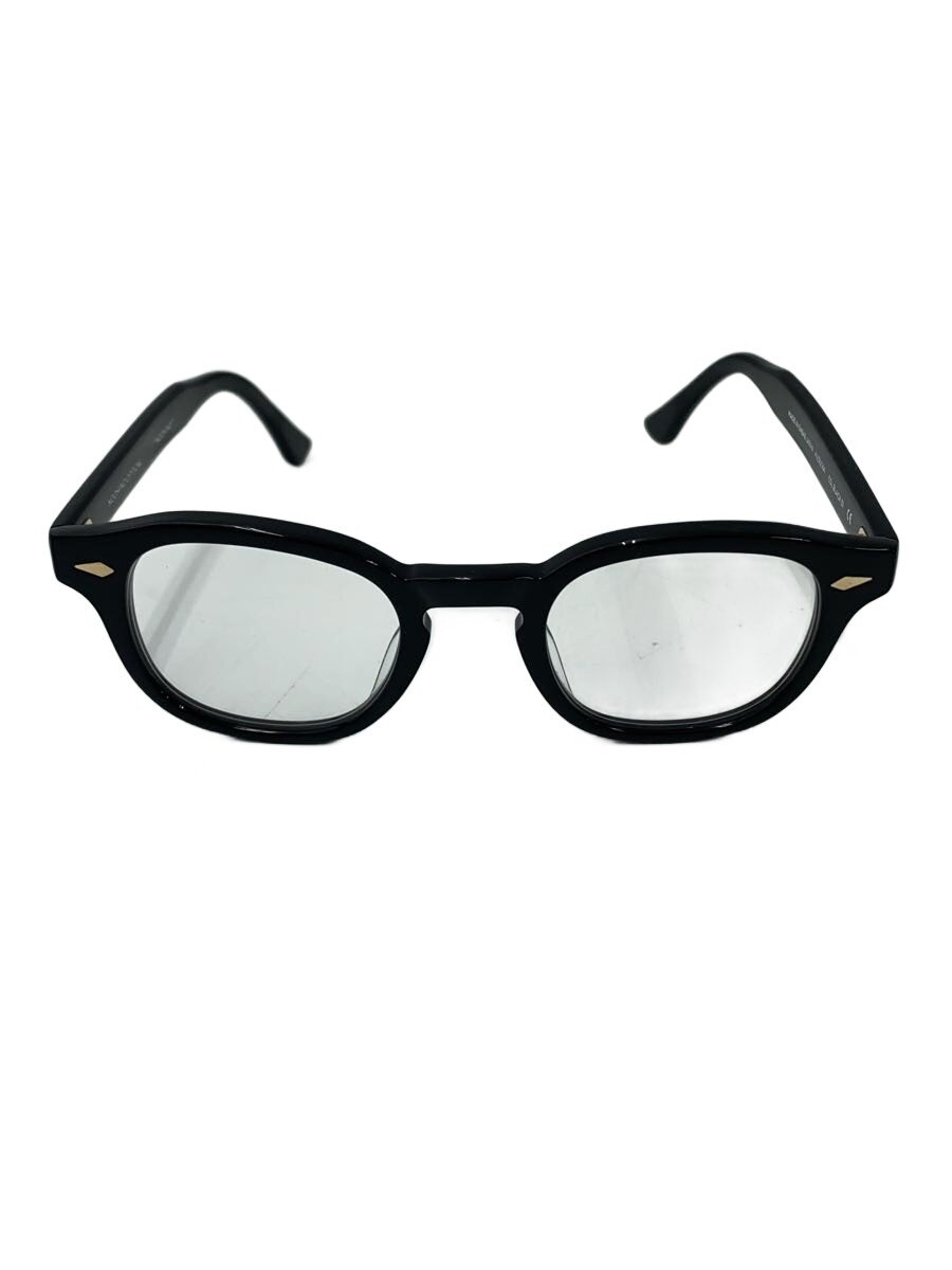 NOCHINO OPTICAL◆メガネ/ウェリントン/BLK/CLR/メンズ/46/23/144